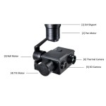 Mini Z10TIR 10x Zoom termocamera oggetto di tracciamento Gimbal fotocamera UAV / Drone per UAV Drone